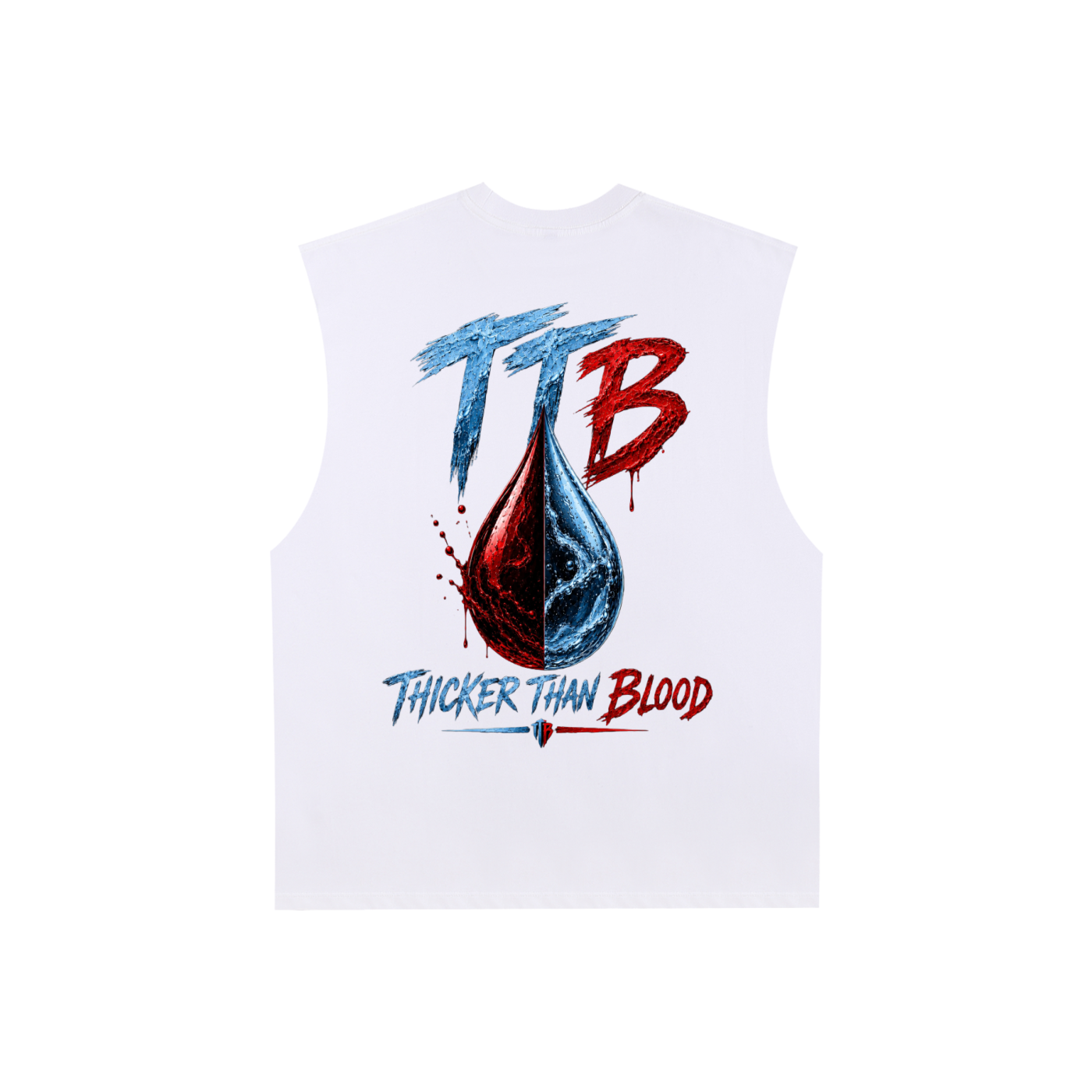 TTB Raw Edge Cotton Tank Top