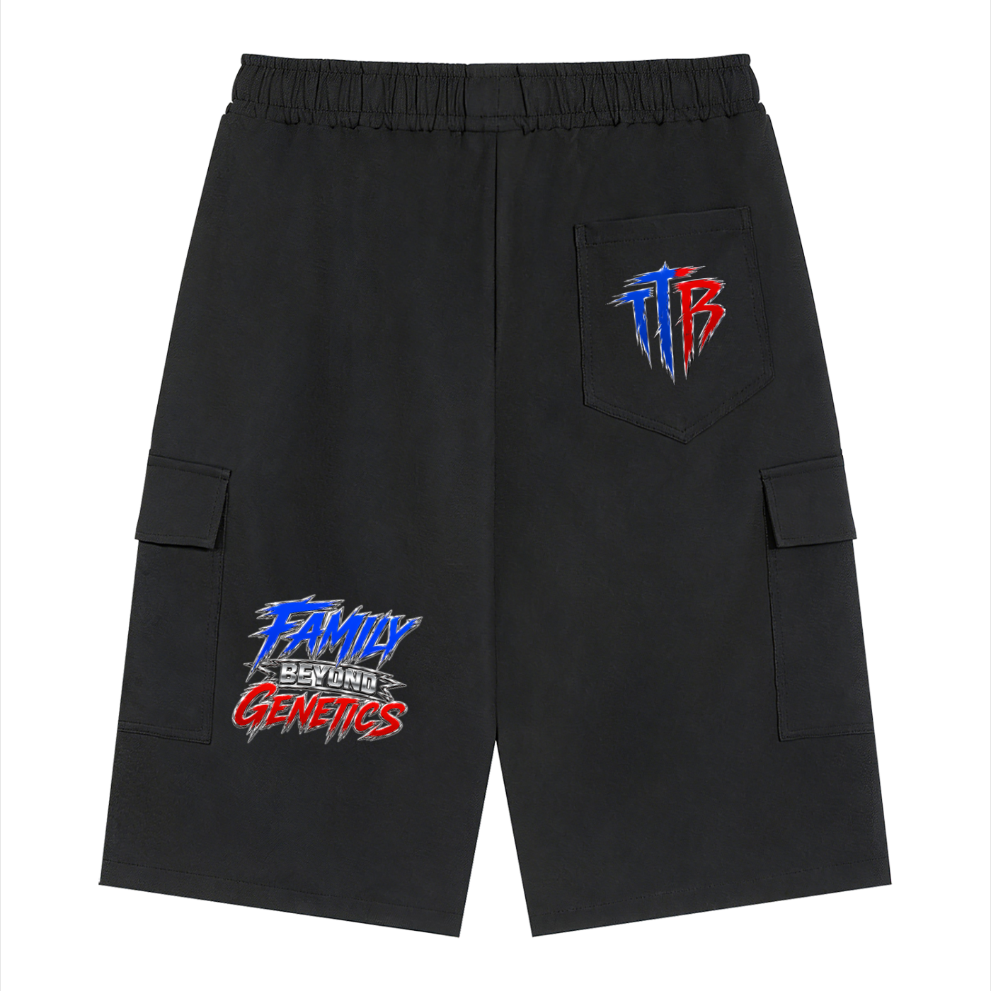 Unisex Drawstring Cargo Shorts