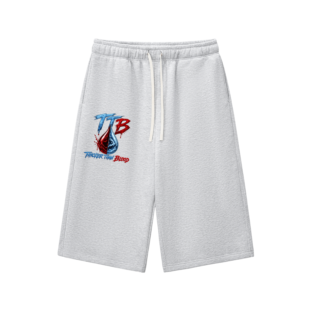 TTB long Relaxed Drawstring Sweatshorts