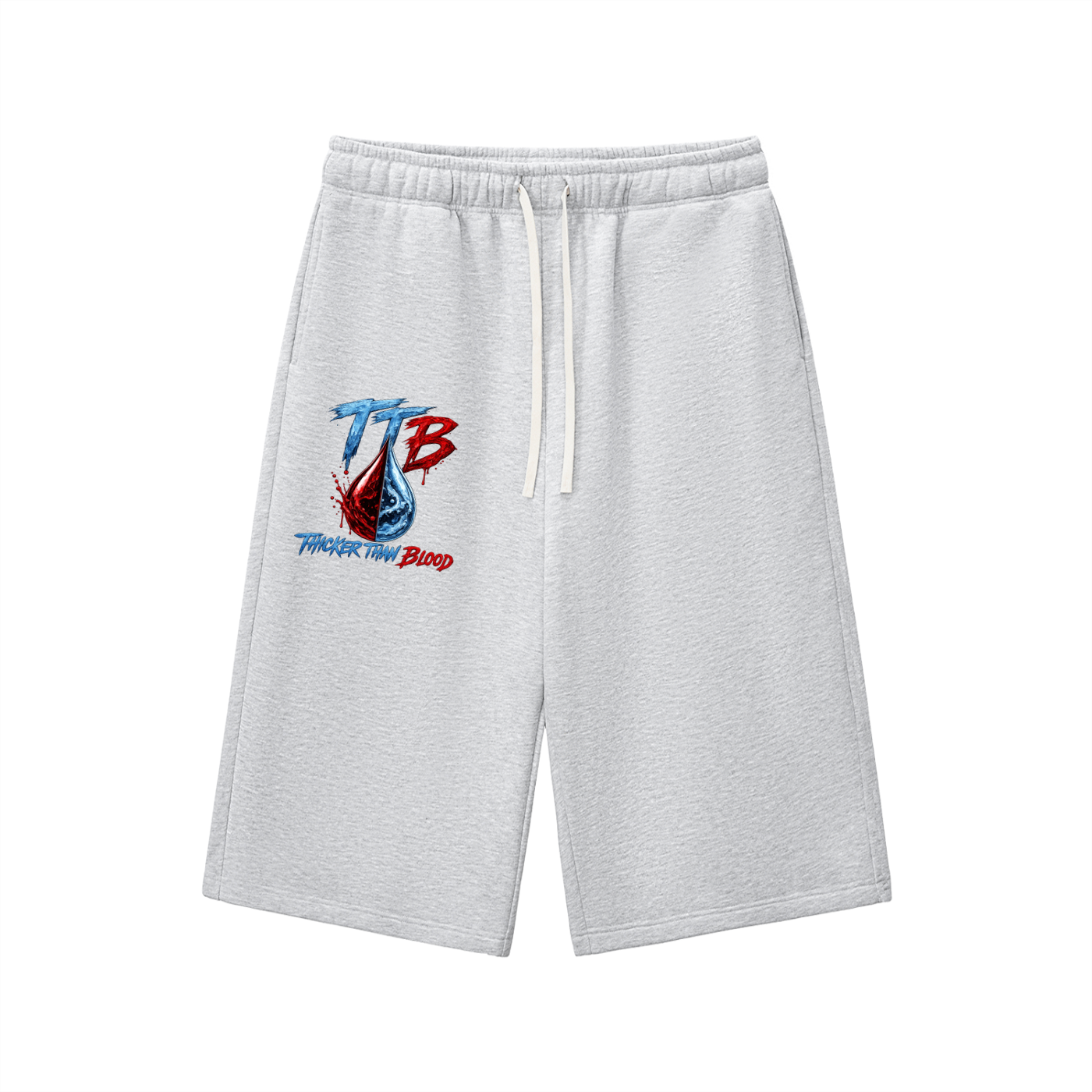 TTB long Relaxed Drawstring Sweatshorts