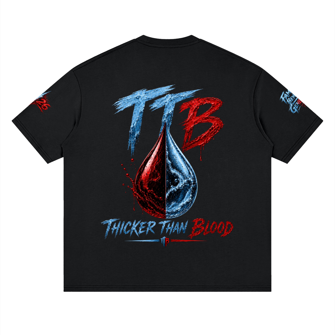 TTB Streetwear Loose Drop Shoulder T-Shirt