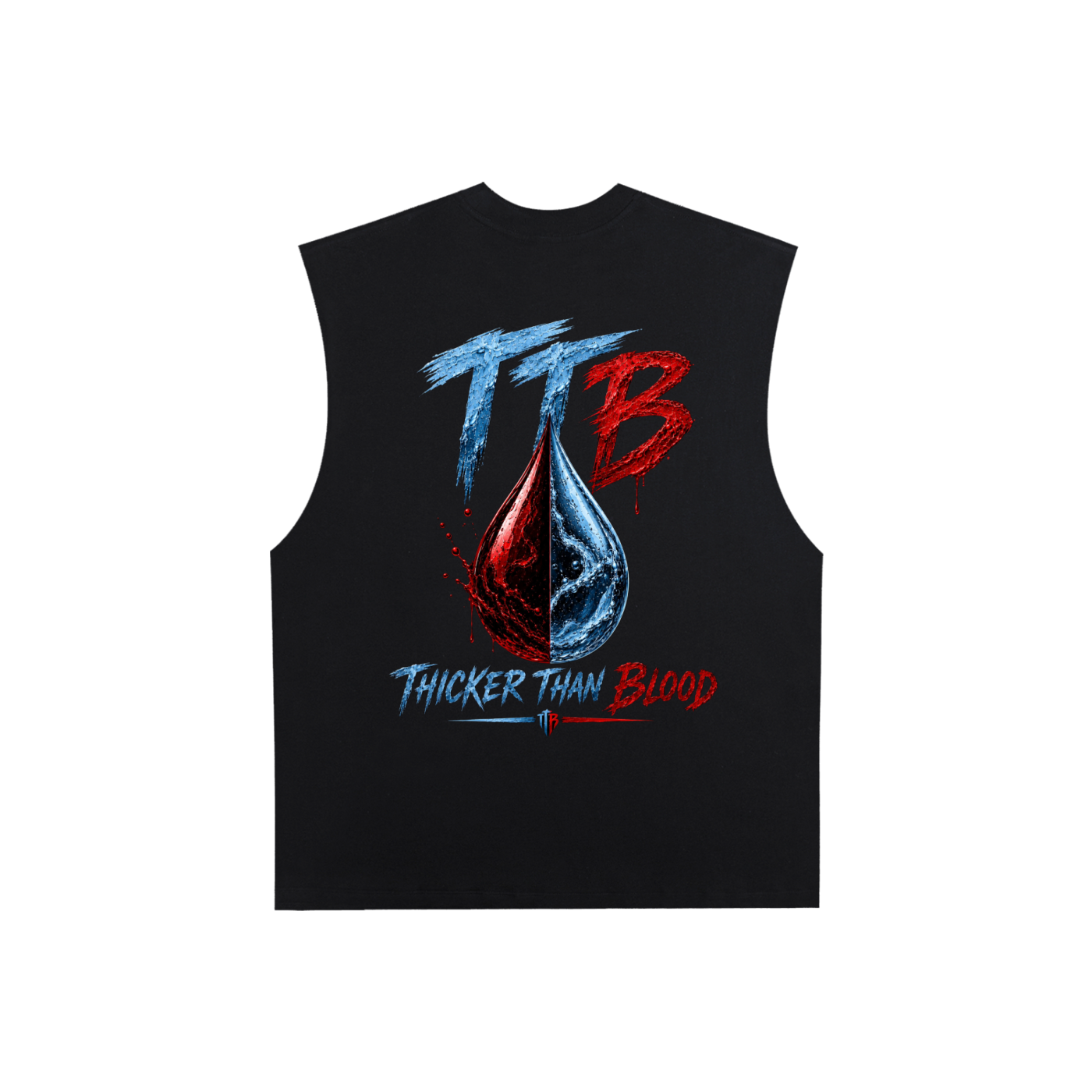 TTB Raw Edge Cotton Tank Top