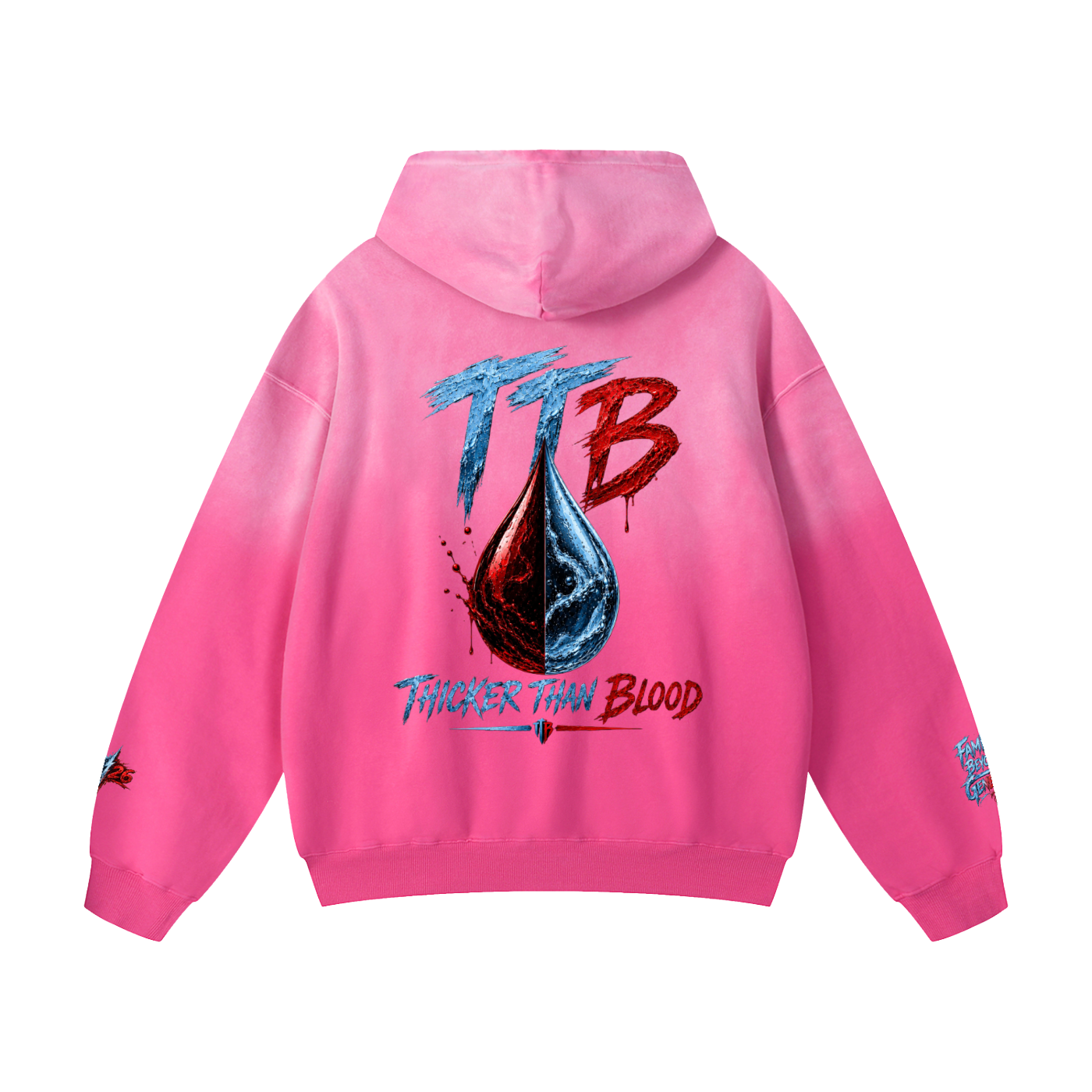 TTB Heavyweight Sunfaded Oversized Hoodie