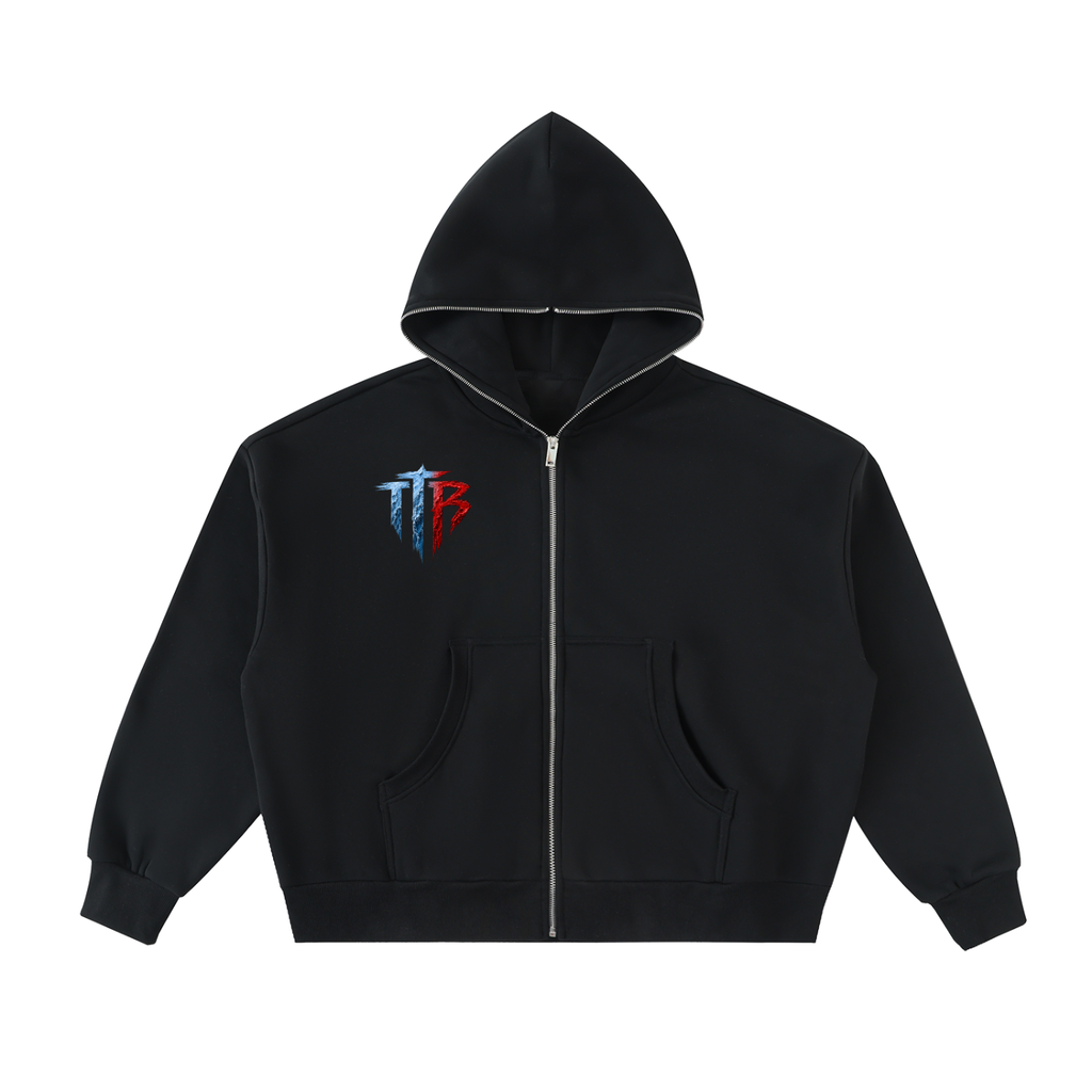 TTB Full-Zip Boxy Hoodie